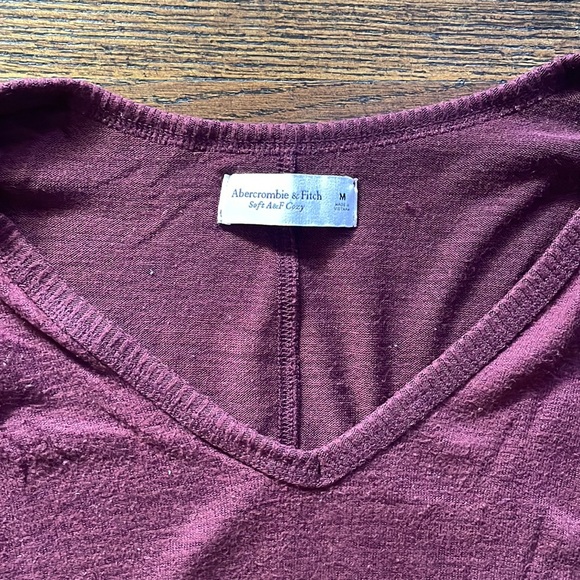 Abercrombie and fitch soft long Sleeve tee shirt size M - Picture 2 of 3